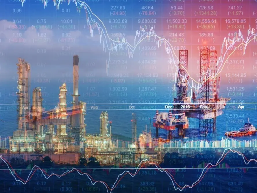 Grafic cu prețurile petrolului